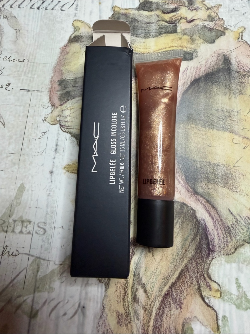 MAC COSMETICS BNIB GEMSHINE LIPGELEE lipgloss lipglass Rare Lip Gloss Limited LE